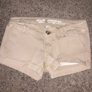 short khaki shorts